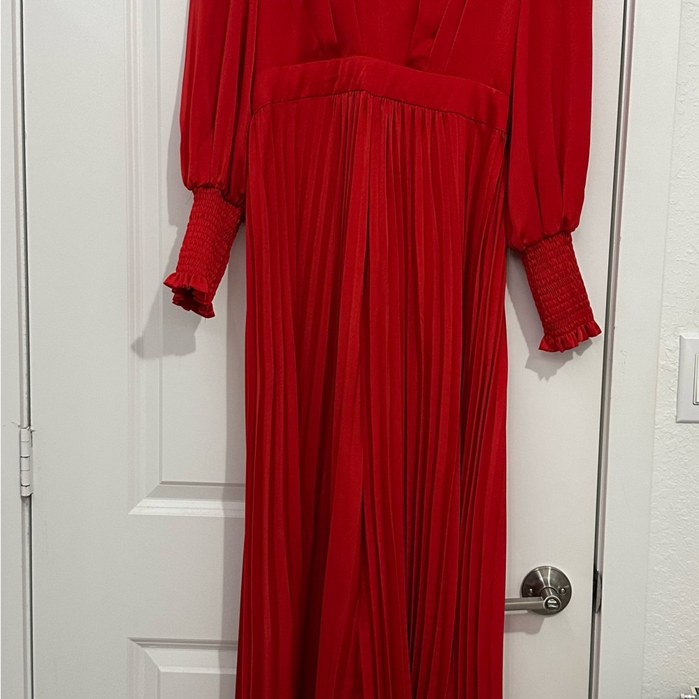 Elegant Red Maxi jumpsuit